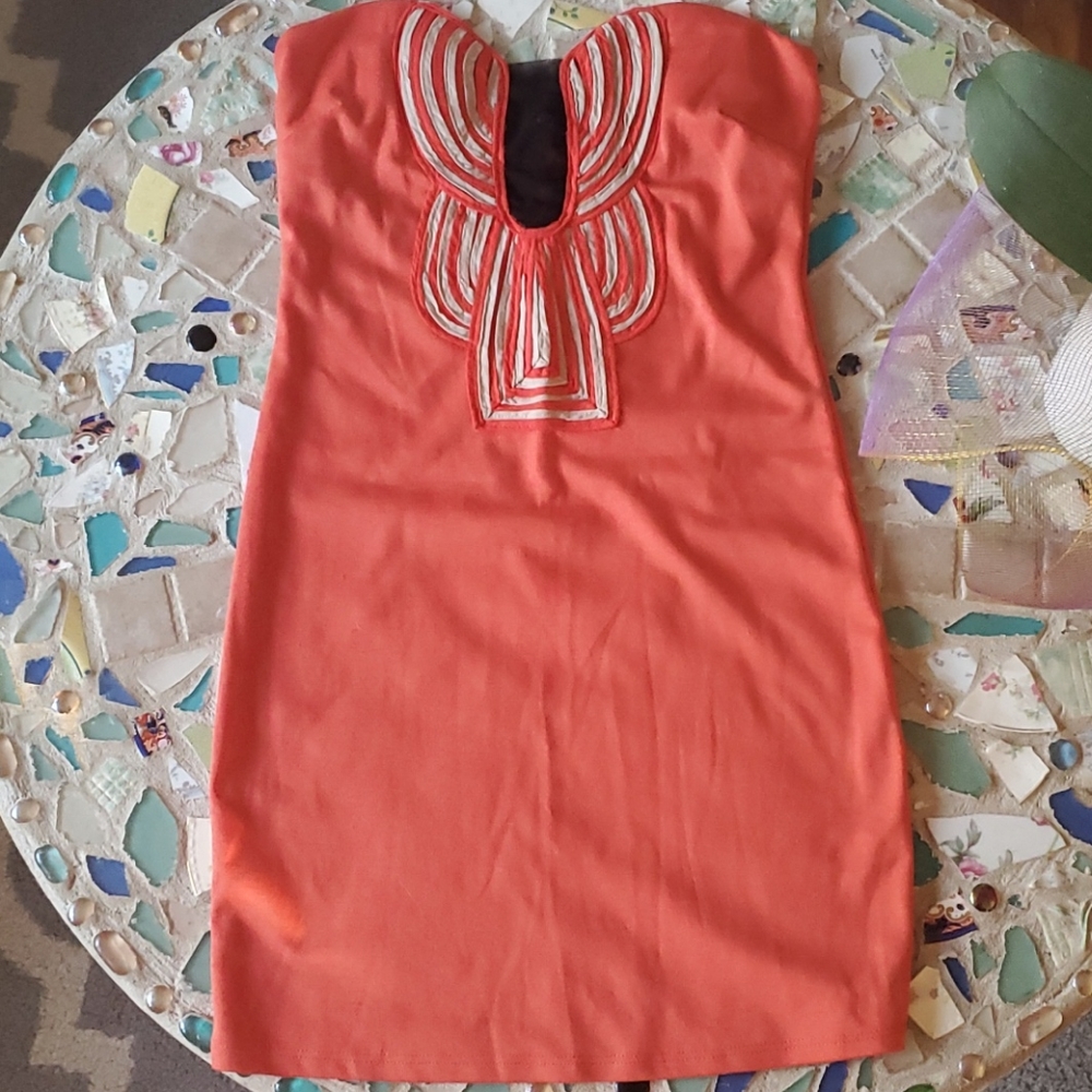 Mandee strapless dress